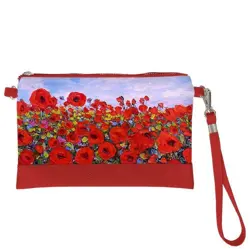 Malá kabelka přes rameno Makové pole