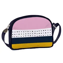 Dětská kabelka junior girl Pruhy a tečky