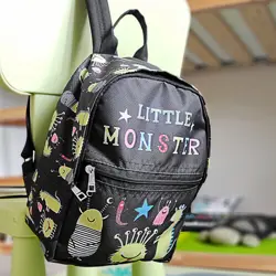 Dětský látkový batůžek Light Little monster