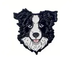 pin smaltovany pes 2.8 cm na 2.8 cm