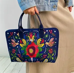 Taška Sakvoyage na notebook XXL Etno vzor