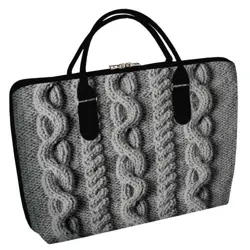 Taška Sakvoyage na notebook Svetrový vzor