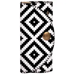 Klíčenka do kabelky – barevná kapsička na klíče s karabinkami Ornament