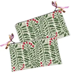 Kosmetická taška MINI – malá látková taštička s potiskem Bobule