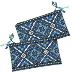 Kosmetická taška MINI – malá látková taštička s potiskem ornament