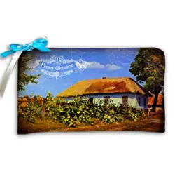 Kosmetická taška MINI – malá látková taštička s potiskem Ukrajina