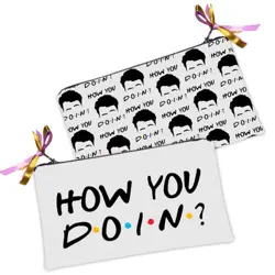 Kosmetická taška MINI – malá látková taštička s potiskem How you doin ?