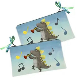 Kosmetická taška MINI – malá látková taštička s potiskem Vpřed s hudbou!