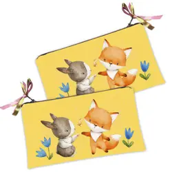 Kosmetická taška MINI – malá látková taštička s potiskem Friends