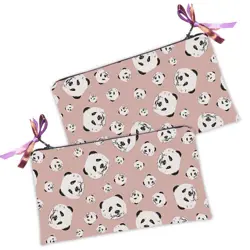 Kosmetická taška MINI – malá látková taštička s potiskem Pandy