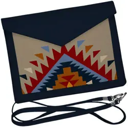 Dámský klutch konvert – elegantní sametová kabelka s potiskem Ornament