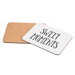 Korková podložka 25 × 19 cm – Sweet moments