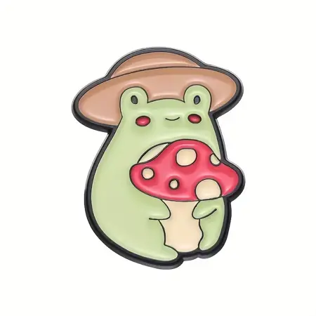 Roztomilý žabák v čepičce