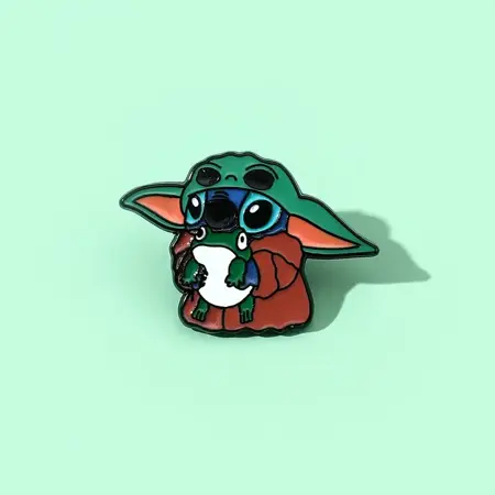 Stitch Mandalorian Grogu 