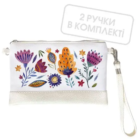 Malá kabelka přes rameno Malované květiny