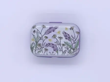 Plechová krabička Levandule 