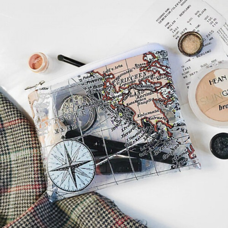 Kosmetická taštička Visible Mapa