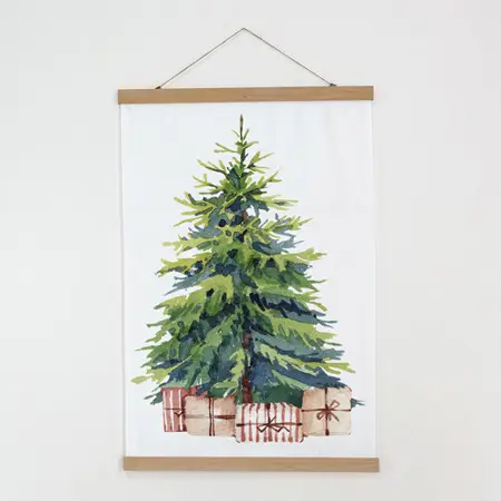 Látkový plakát na zeď Dárky