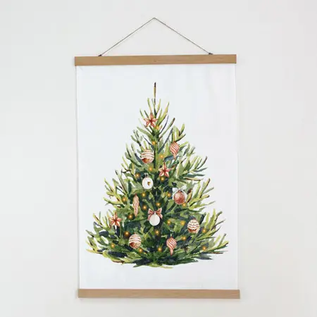 Látkový plakát na zeď stromeček 