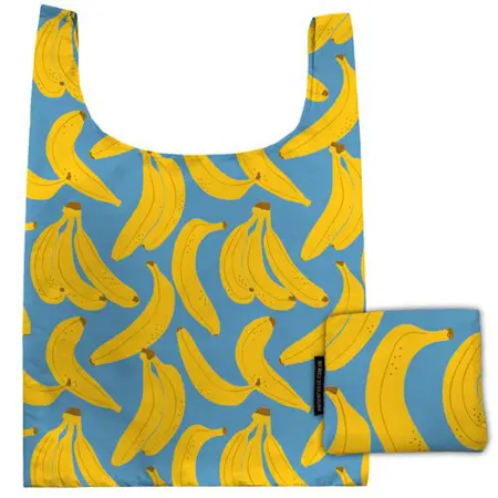 Skládací nákupní taška banány