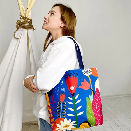 Kabelka original Květiny