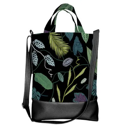 Kabelka city Tropické listy