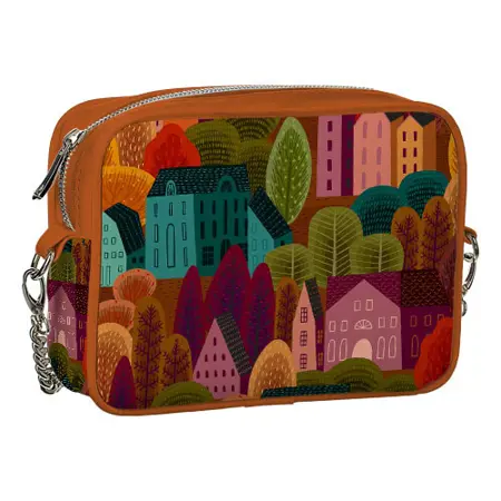 Kabelka na řetízku Cherie Podzim ve velkoměstě