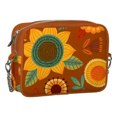 Kabelka na řetízku Cherie Slunečnice