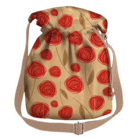 Dámská kabelka torba  Kreativní růže