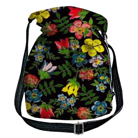 Dámská kabelka torba  Vícebarevné květy