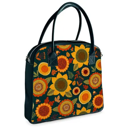  Kabelka s potiskem Oxford Slunečnice