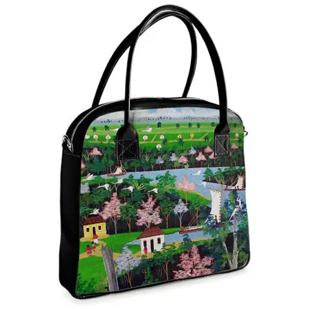  Kabelka s potiskem Oxford Beautiful village