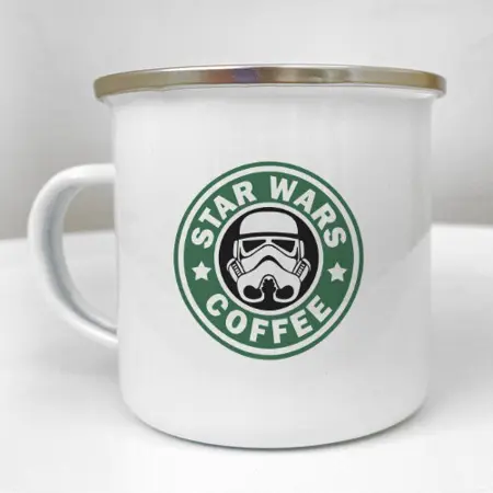 Smaltovaný hrnek Camper  Star wars