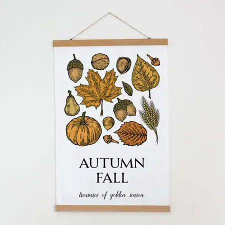 Látkový plakát na zeď Autumn fall