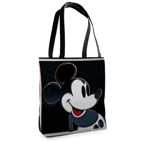 Textilní taška Tenderness Mickey Mouse – stylový shopper na zip