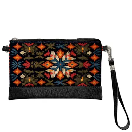 Malá kabelka přes rameno Stylizace výšivky