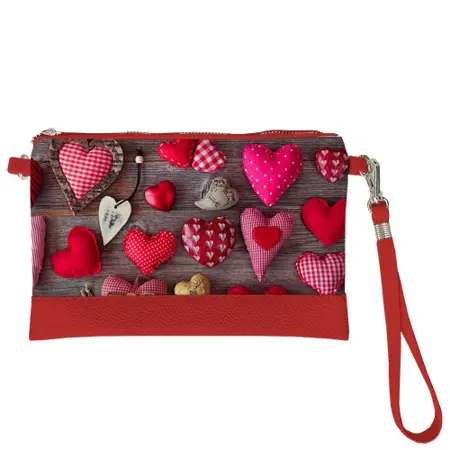Malá kabelka přes rameno Srdce
