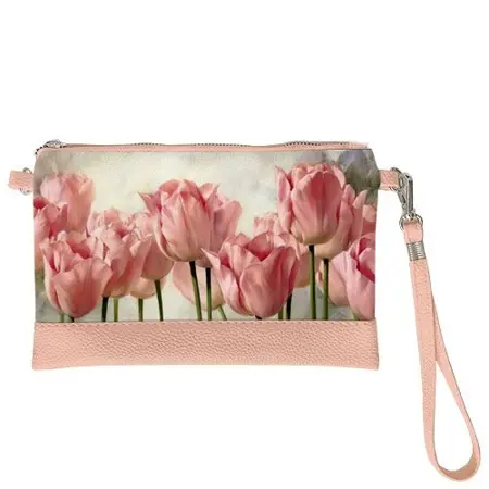 Malá kabelka přes rameno tulipány