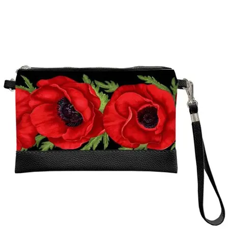 Malá kabelka přes rameno Vlčí máky