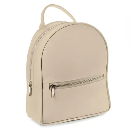 městský dámský batoh barva slonová kost