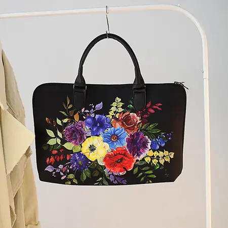 Taška Sakvoyage na notebook Jasné květiny