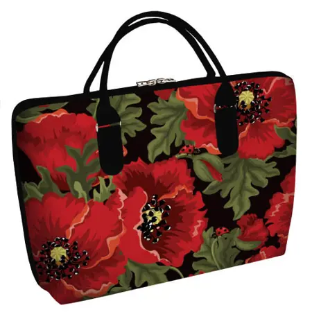 Taška Sakvoyage na notebook Červené vlčí máky