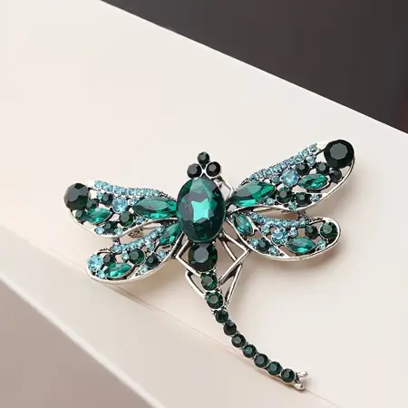 Brož Vážka – Smaragdová