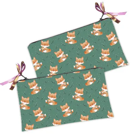 Kosmetická taška MINI – malá látková taštička s potiskem Nejlepší sestra na světě