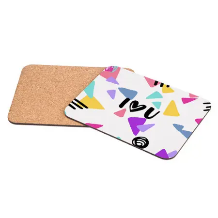 Korková podložka 25 × 19 cm – Love you