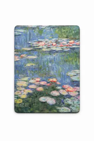 Dekorativní magnet 9 × 6 cm Lekníny v tichu zahrady