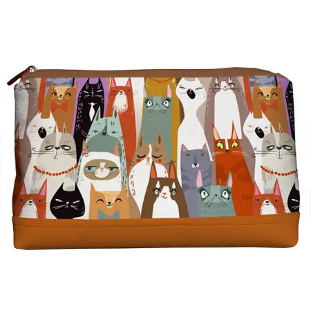 Kosmetická taška Lovely kočky 